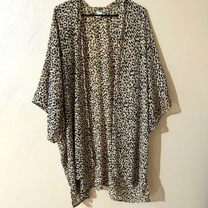 Cheetah Aerie Kimono o/s